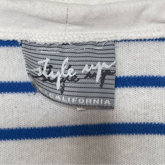 Vintage Style Up Sailor Top Size Medium - Picture 6 of 8